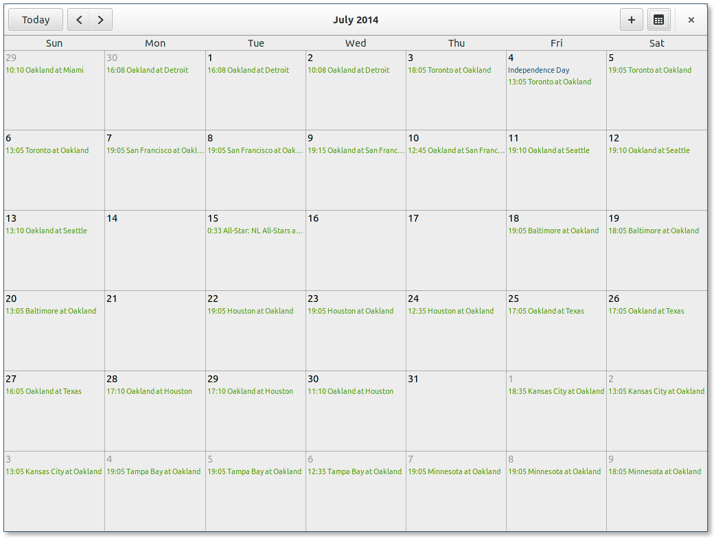5 лучших приложений Календарь в Linux